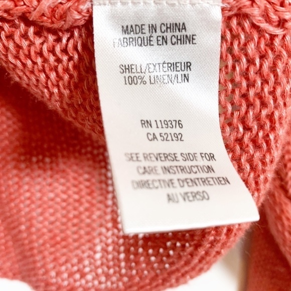 Helmut Lang Linen Knit Sweater Size Large - Picture 5 of 6